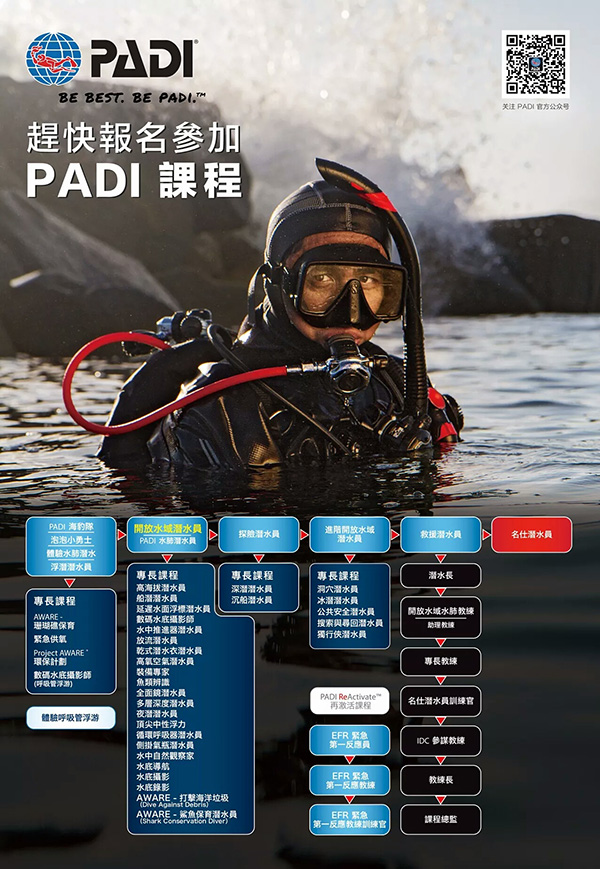 【香港 DRT丨PADI 等你！】原文轉(zhuǎn)自PADI 訂閱號